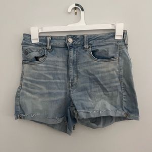 American Eagle Blue Jean Shorts